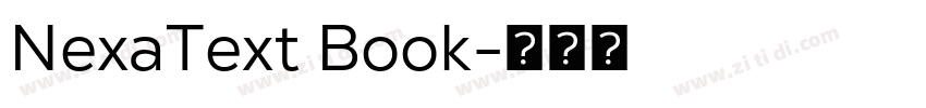 NexaText Book字体转换